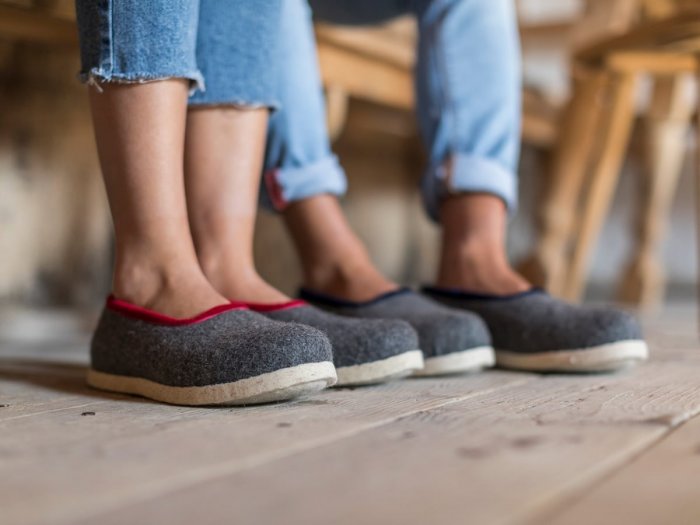 Sarner Wollhausschuhe